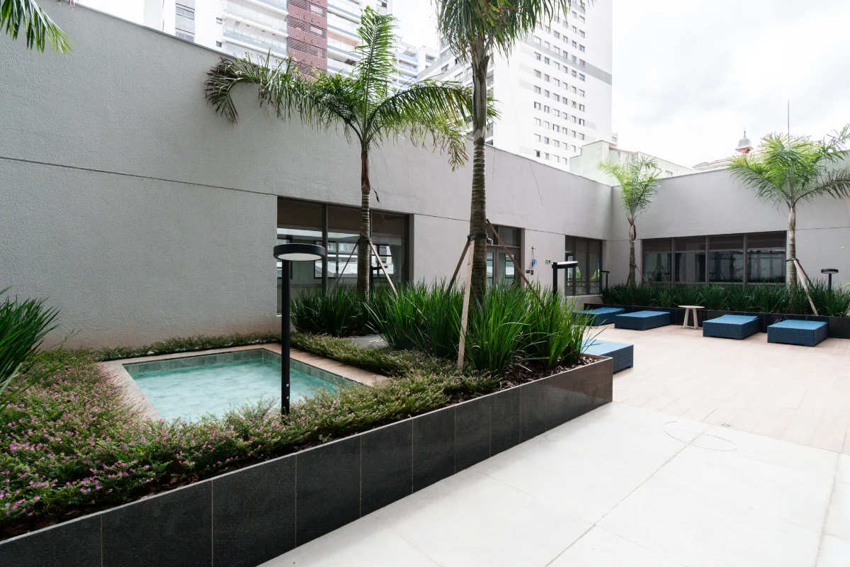 Apartamento 50 m² | 1 dormitório (suíte) | 350 m do metrô Santa Cruz