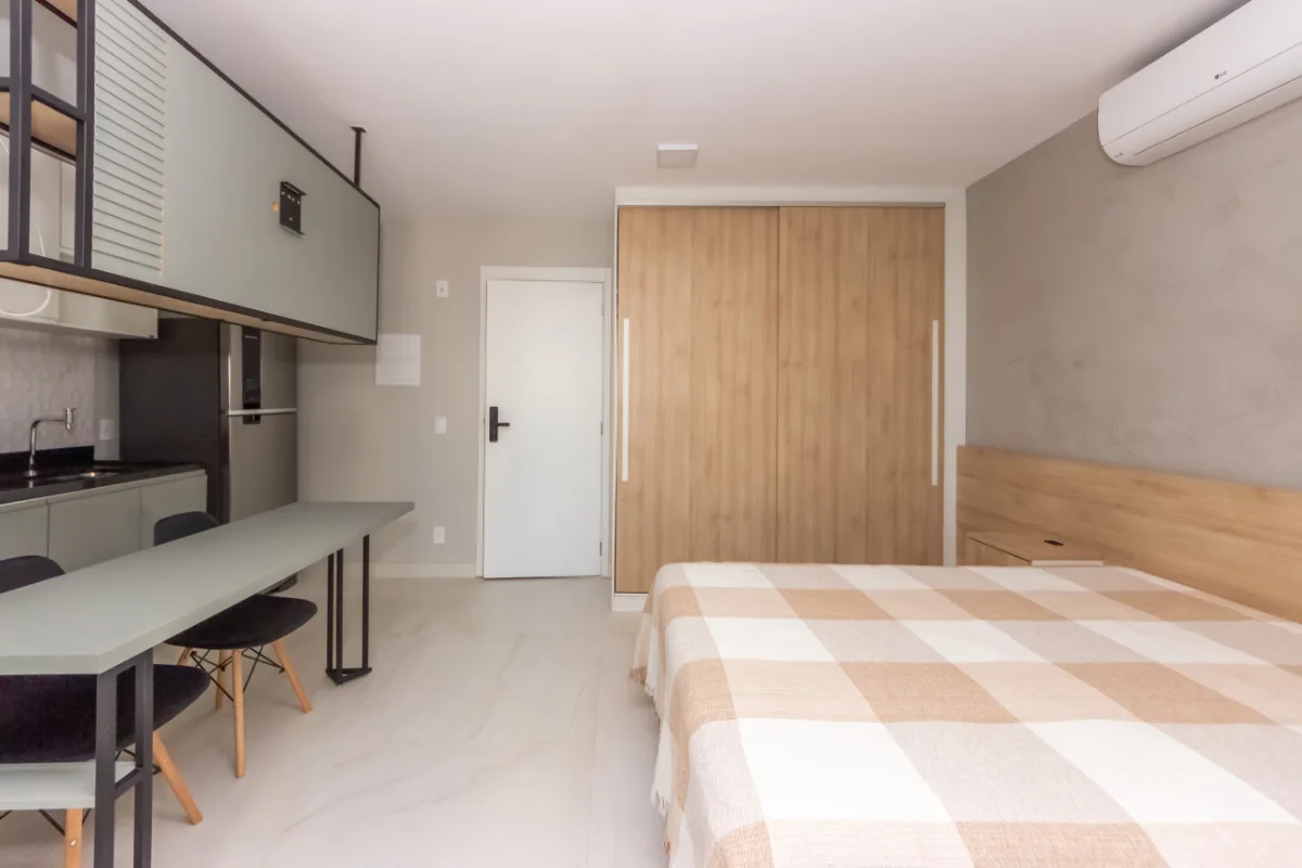 Studio 29 m² | 500 m do metrô Ana Rosa