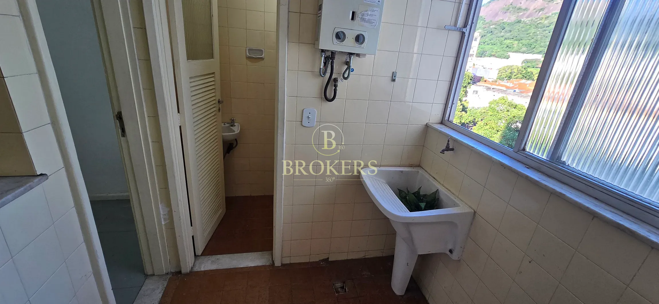 Apartamento quarto e sala a venda em Botafogo com Varanda, vista para o Cristo e Vaga de Garagem. — foto 19