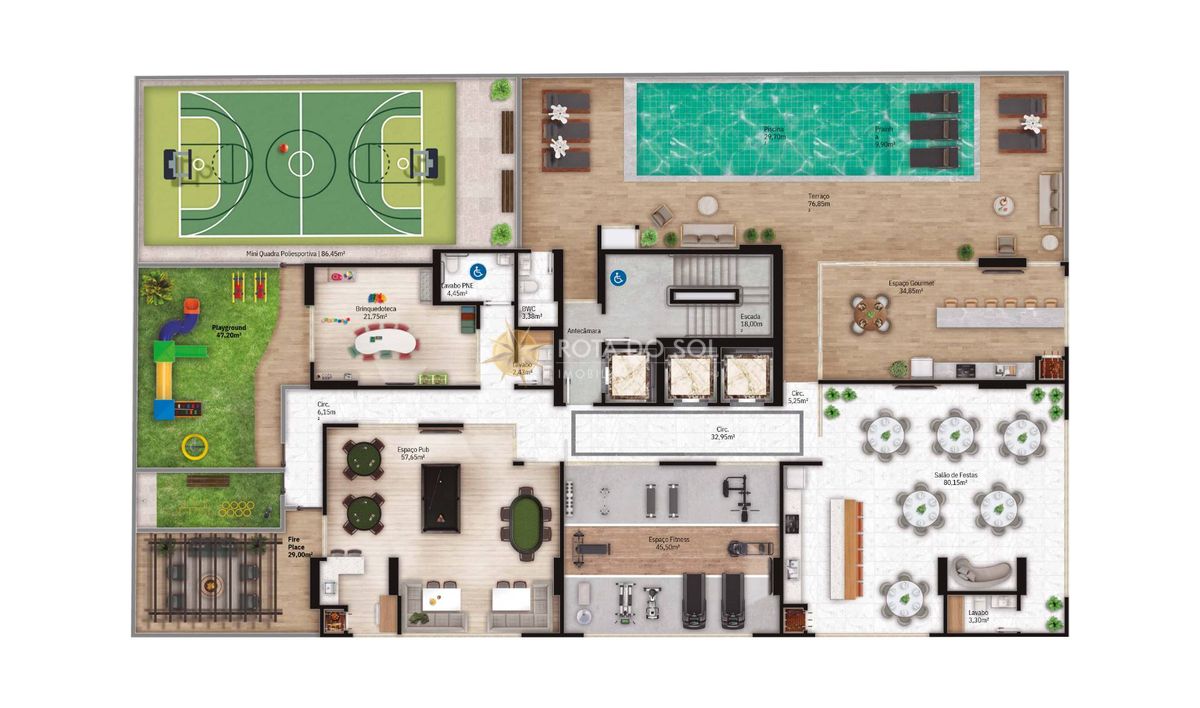 Residencial Santiago Apartamento 3 Suítes e 2 Vagas na Meia Praia Itapema SC — foto 14