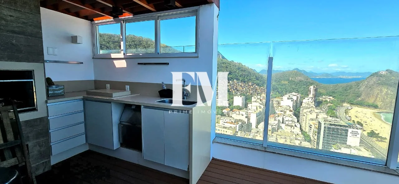 O Mirante Mais Alto do Rio: Cobertura Impecável com Vista 360º para Praia de Copacabana, Cristo e P - foto 28