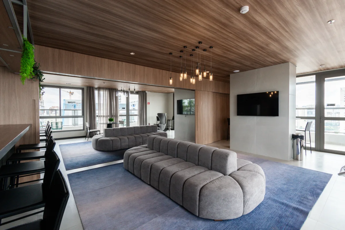 Apartamento 50 m² | 1 dormitório (suíte) | 350 m do metrô Santa Cruz