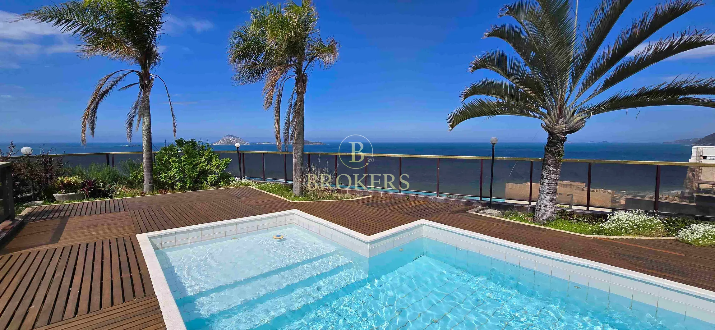 Cobertura única e exclusiva com 850 m². Vista panorâmica da praia de Ipanema e o Arpoador. — foto 9