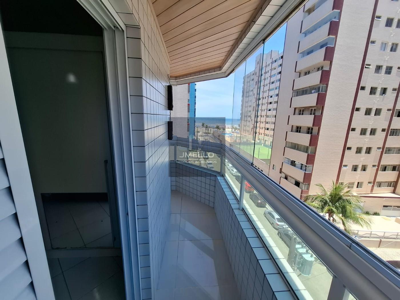 Apartamento para Venda em Praia Grande, Guilhermina, 2 dormitórios, 1 suíte, 1 banheiro, 1 vaga