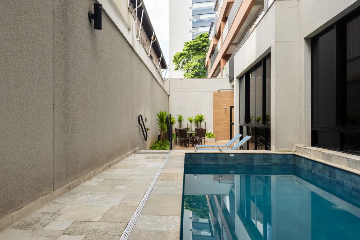 Studio mobiliado 43 m² | 700 m do metrô Praça da Árvore