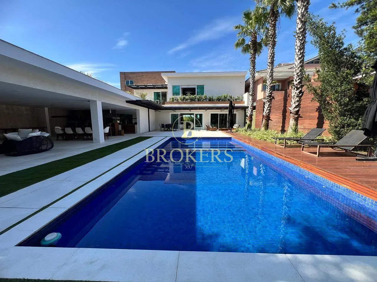 Mansão assinada por Duda Porto no Park Palace: 5 suítes, luxo contemporâneo e lazer completo por R$ — foto 1