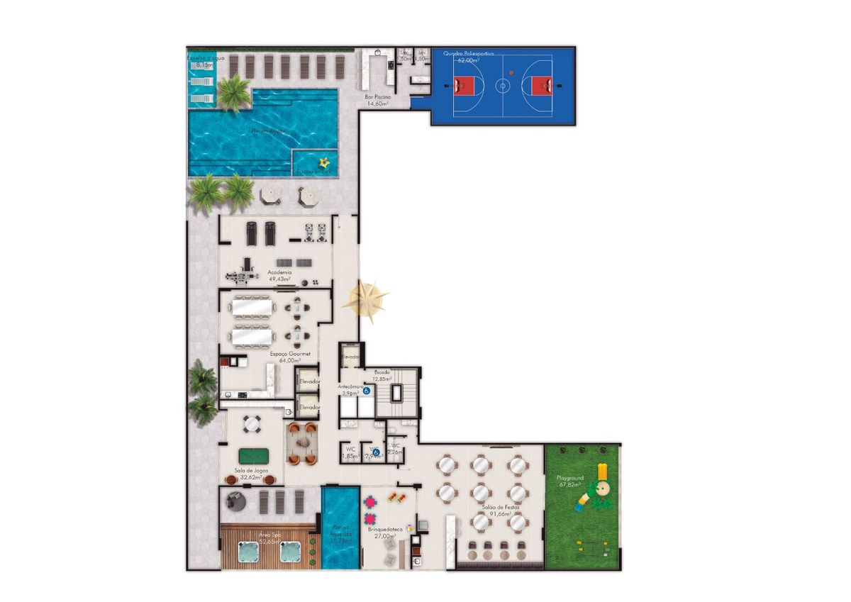 Residencial Portal 246 Apartamento 2 Suítes e 2 Vagas em Meia Praia Itapema SC — foto 8