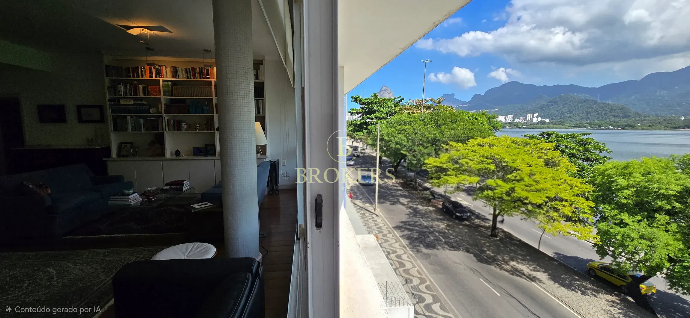 Apartamento 4 quartos a venda na Av. Epitácio Pessoa, vista frontal deslumbrante para a Lagoa, Cris — foto 1
