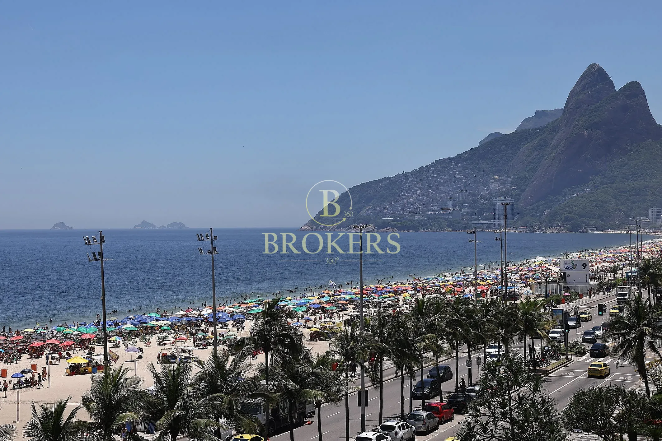 Apartamento à venda, Avenida Vieira Souto - Ipanema. Varanda com vista mar, varanda, salão, 3 quart — foto 4