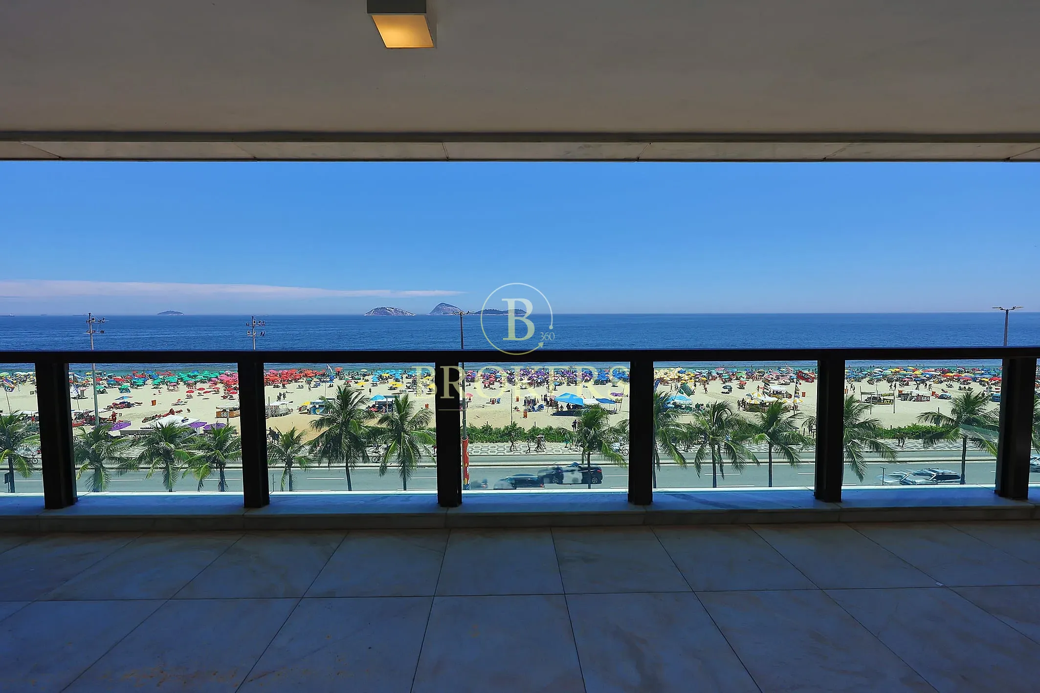 Apartamento à venda, Avenida Vieira Souto - Ipanema. Varanda com vista mar, varanda, salão, 3 quart — foto 9