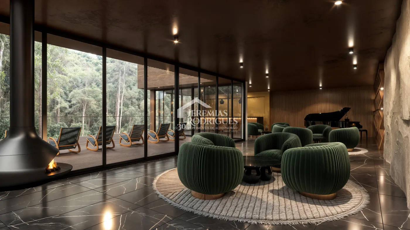 Apartamentos à venda com 2 ou 3 suítes, 164 m² e 192 m² no Ferramont Residencial em Campos do Jordão/SP.