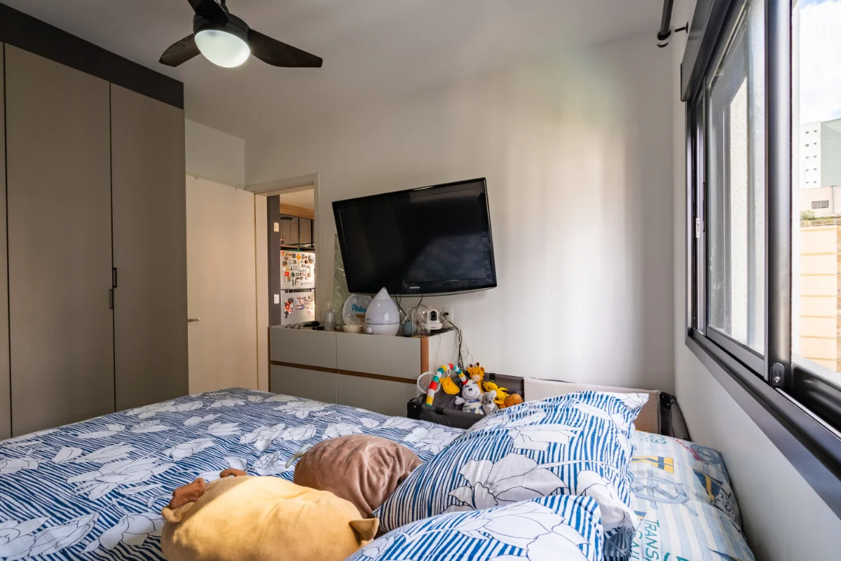 Studio mobiliado 43 m² | 700 m do metrô Praça da Árvore