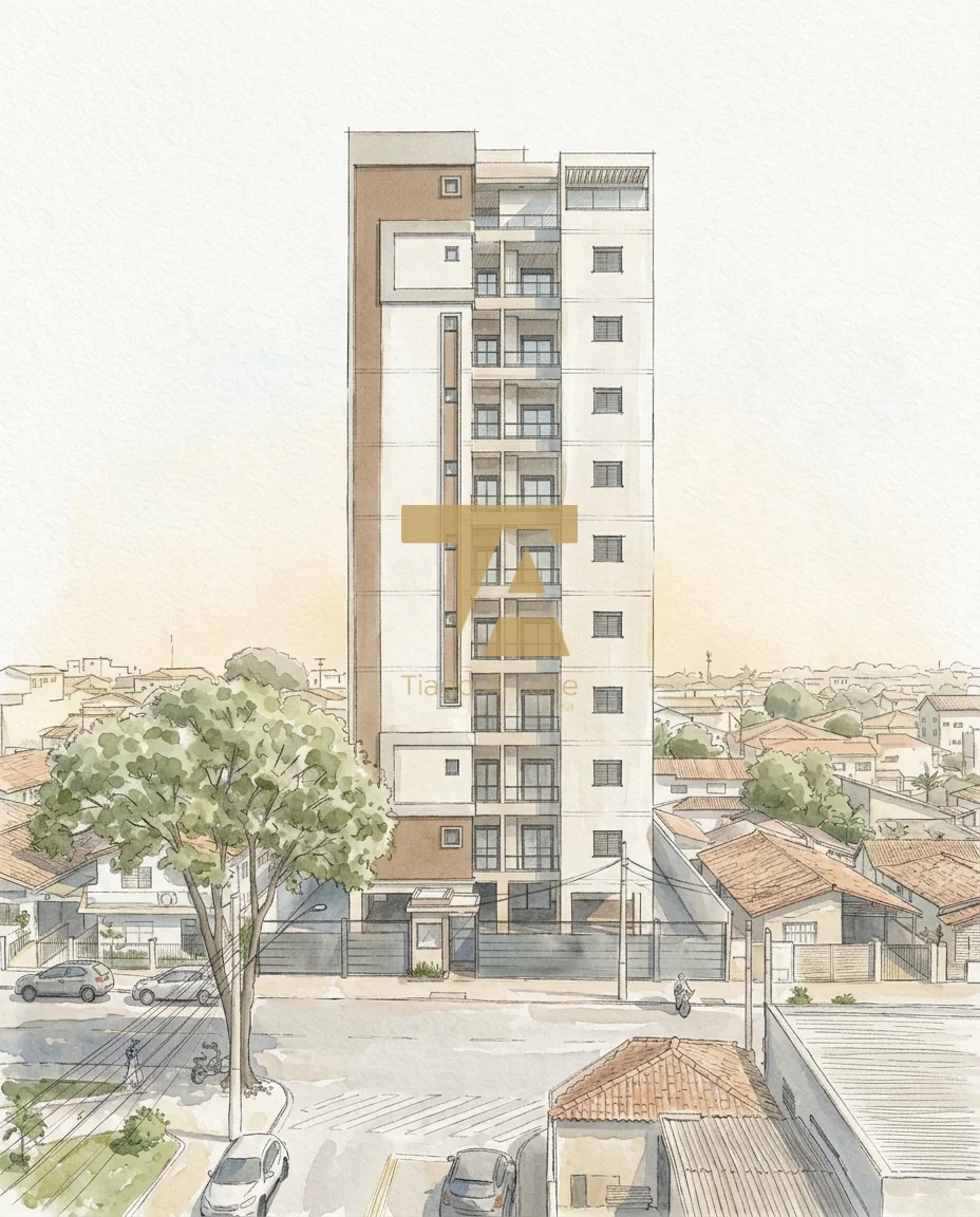 Apartamento 2 Quartos no Triviatto Residence Campo Alegre Pindamonhangaba (68,50 m²)