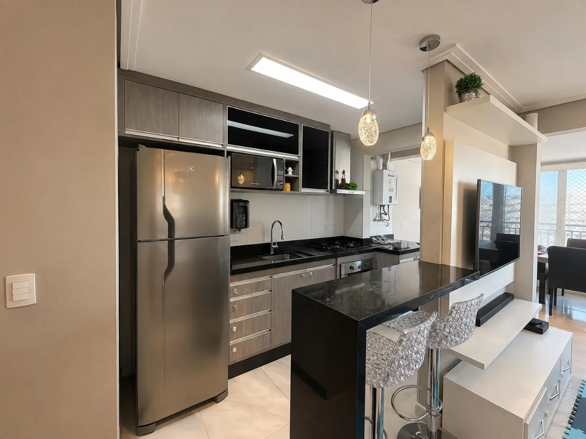 Apartamento 61 m² | 2 dormitórios | 400 m do metrô São Judas