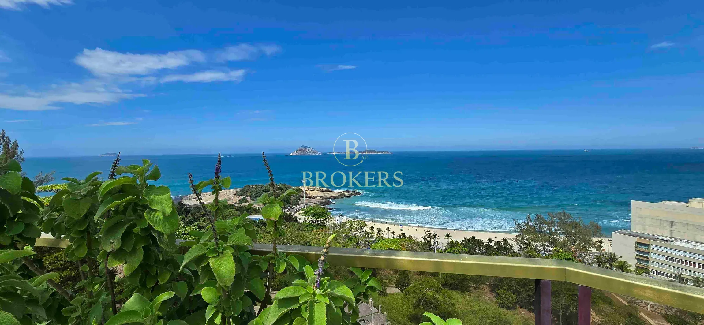 Cobertura única e exclusiva com 850 m². Vista panorâmica da praia de Ipanema e o Arpoador. — foto 6