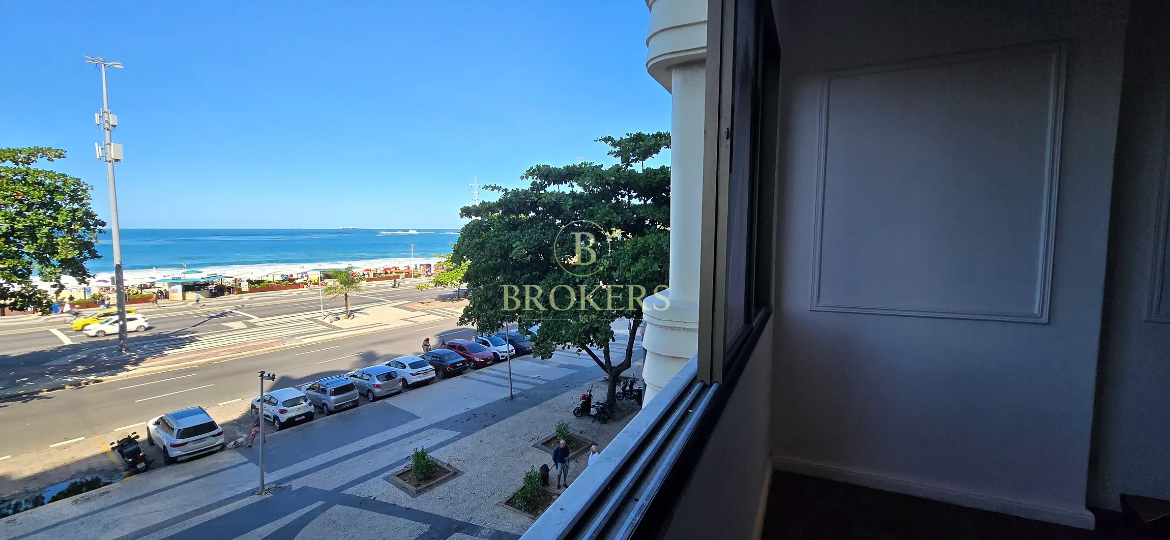 Apartamento à venda frontal mar na Avenida Atlântica, Copacabana.São 210 m²,  Reformado, 3 Quartos — foto 4