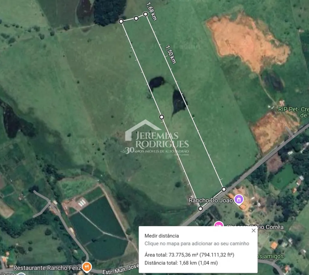 Terreno com 73.785 m² - bairro Borba - Pindamonhangaba/SP.