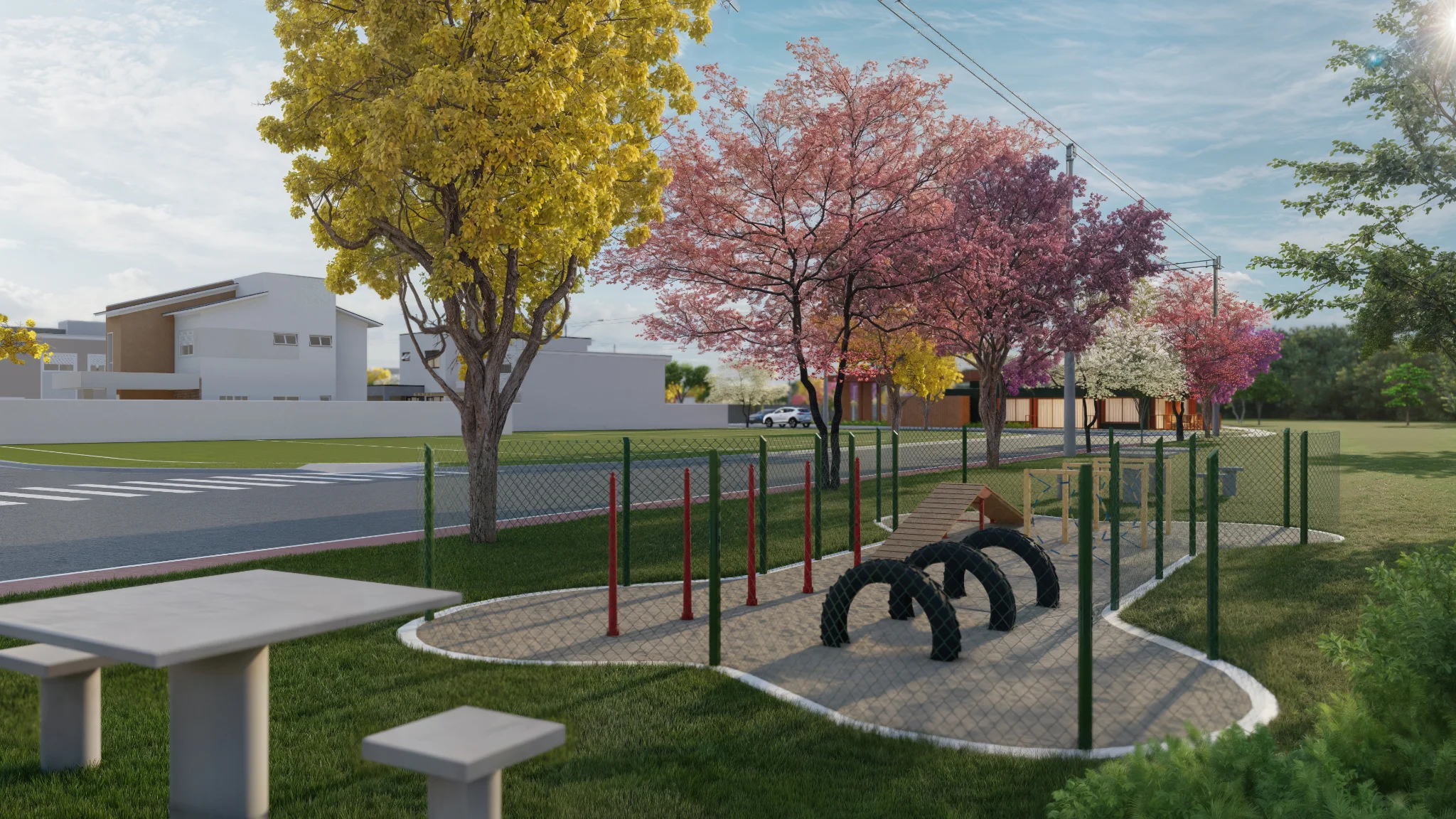 Terrenos à venda a partir de 200 m² no Condomínio Quinta das Palmeiras em Pindamonhangaba/SP.