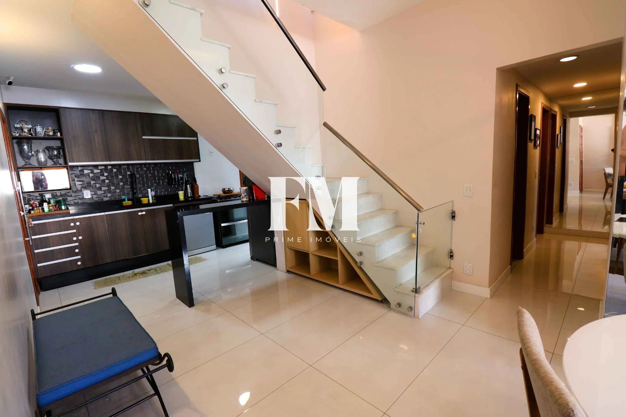 Cobertura modernizada à venda na Rua Barata Ribeiro - Copacabana. 4 quartos, terraço gourmet, vista - foto 5