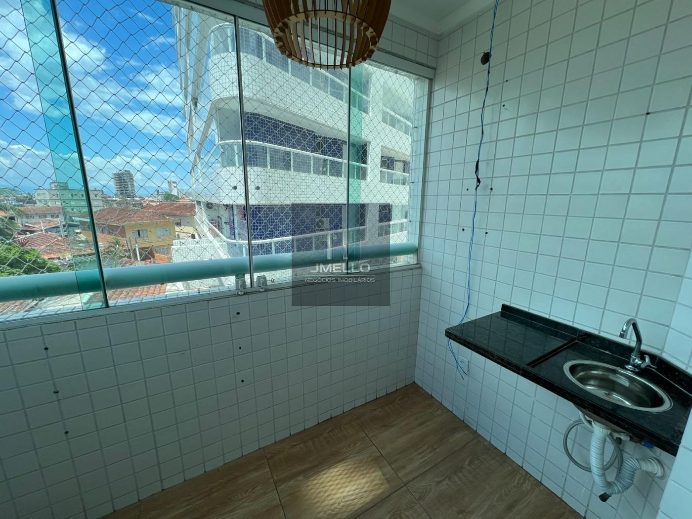 Apartamento para Venda em Praia Grande, Caiçara, 1 dormitório, 1 banheiro, 1 vaga