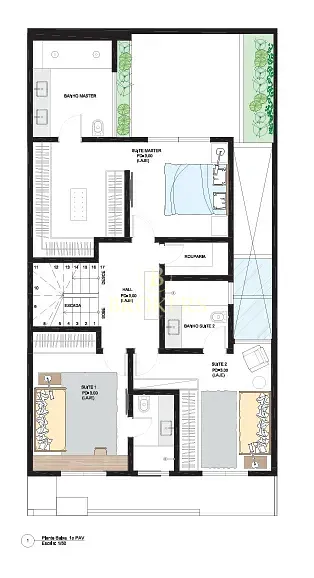 Casa triplex em condomínio privativo a venda no Jardim Botânico! Totalmente modernizada com piscina