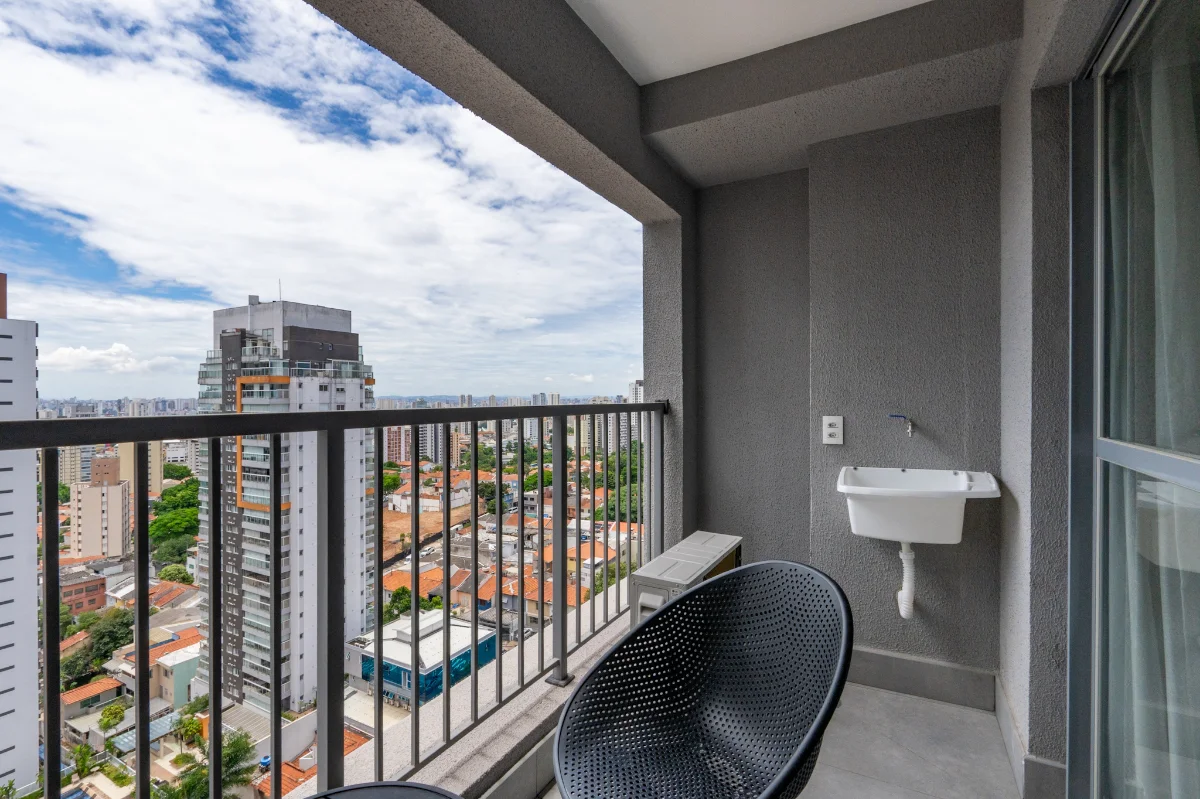 Studio 35 m² | 500 m do metrô Ana Rosa
