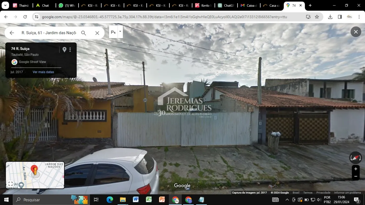 Terreno com 400 m² para venda - Jardim das Nações - Taubaté/SP