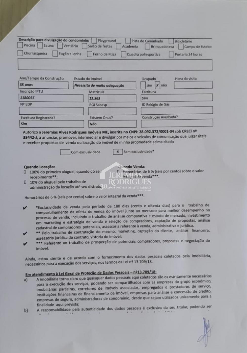 Ponto comercial para venda e locação em Tremembé/SP