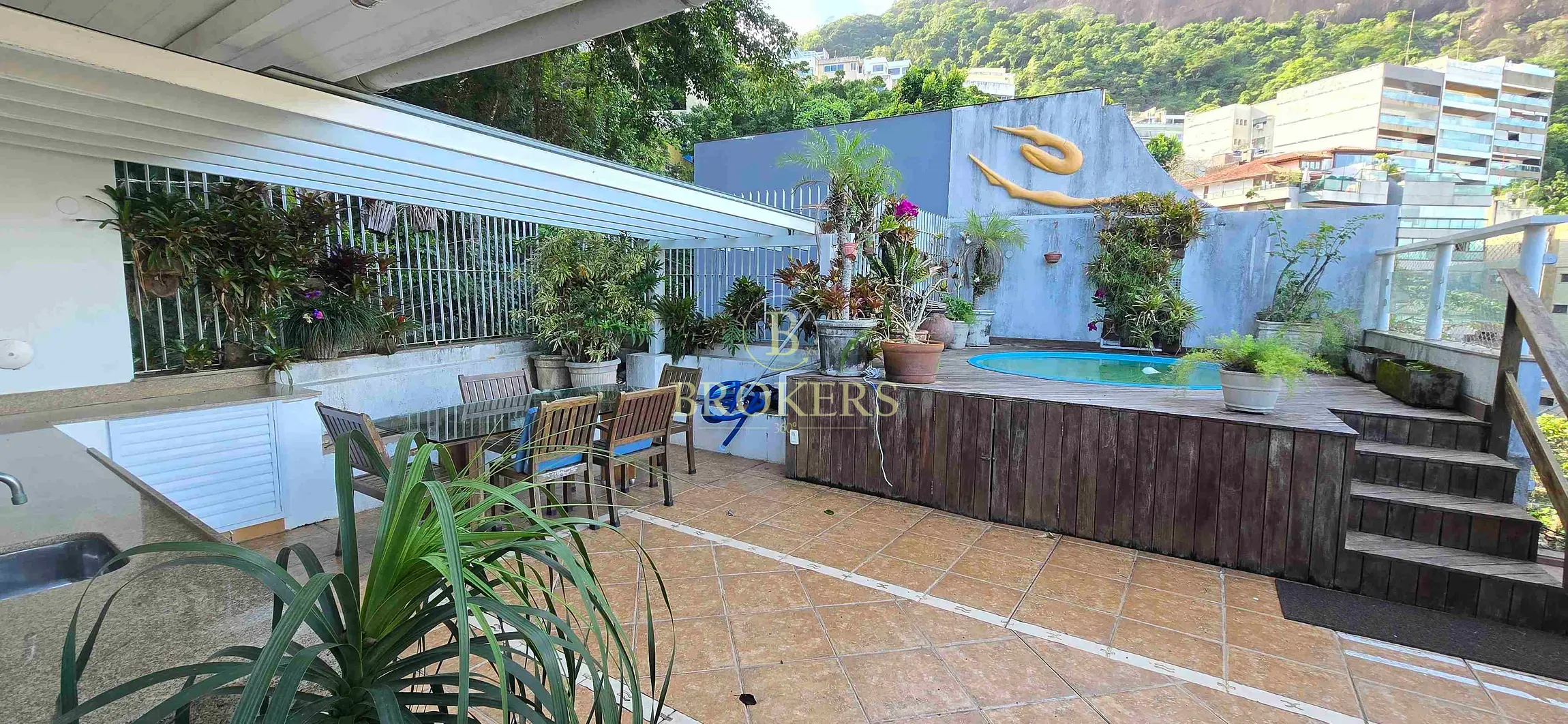 Deslumbrante Casa a venda na Rua Sacopã, Lagoa, Rio de Janeiro. — foto 3