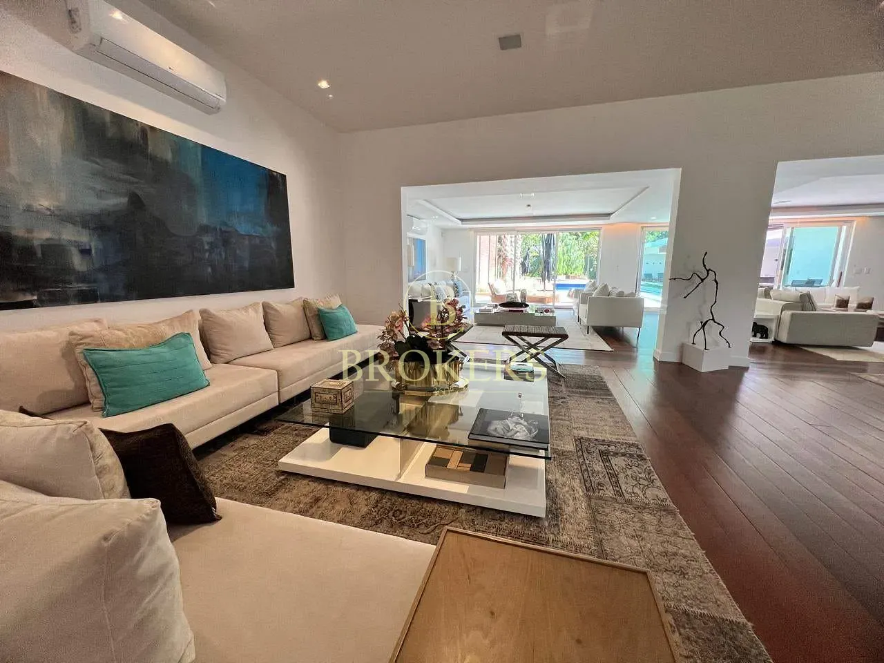 Mansão assinada por Duda Porto no Park Palace: 5 suítes, luxo contemporâneo e lazer completo por R$ — foto 13