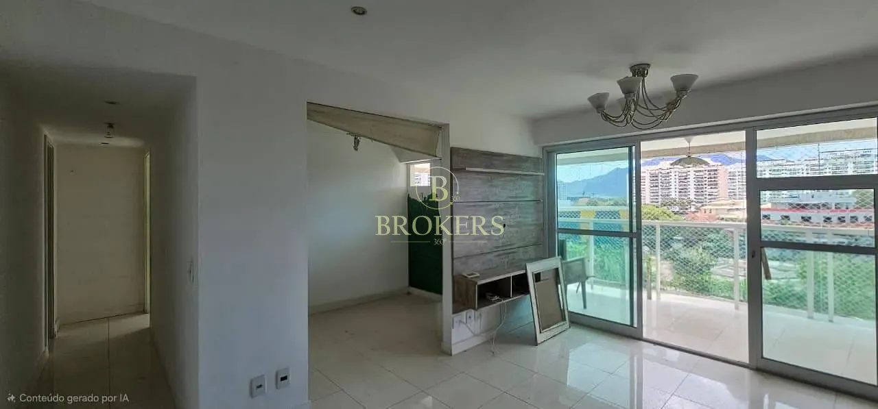 Oportunidade - Avenida Embaixador Abelardo Bueno - Barra Olímpica. Varanda, 2 quartos sendo 1 suíte