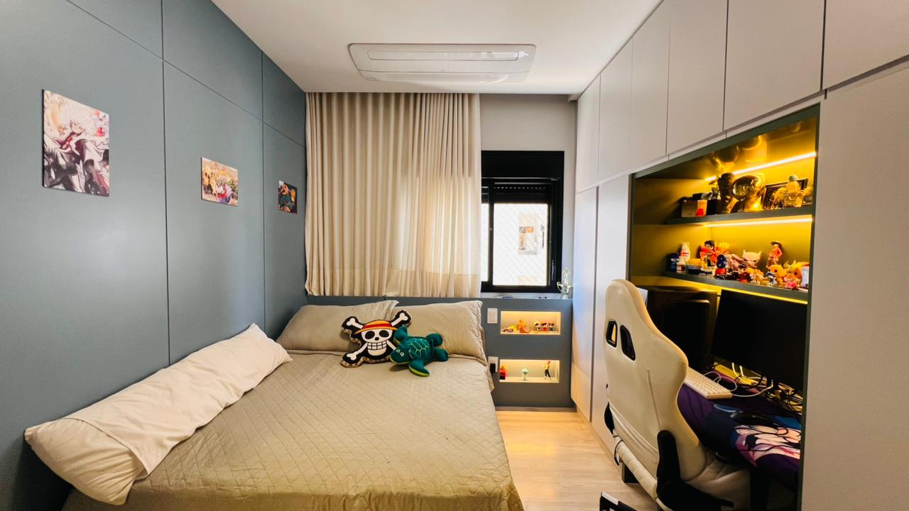 Apartamento à venda com 3 dormitórios, 109 m² no Condomínio Lucca em Taubaté/SP.