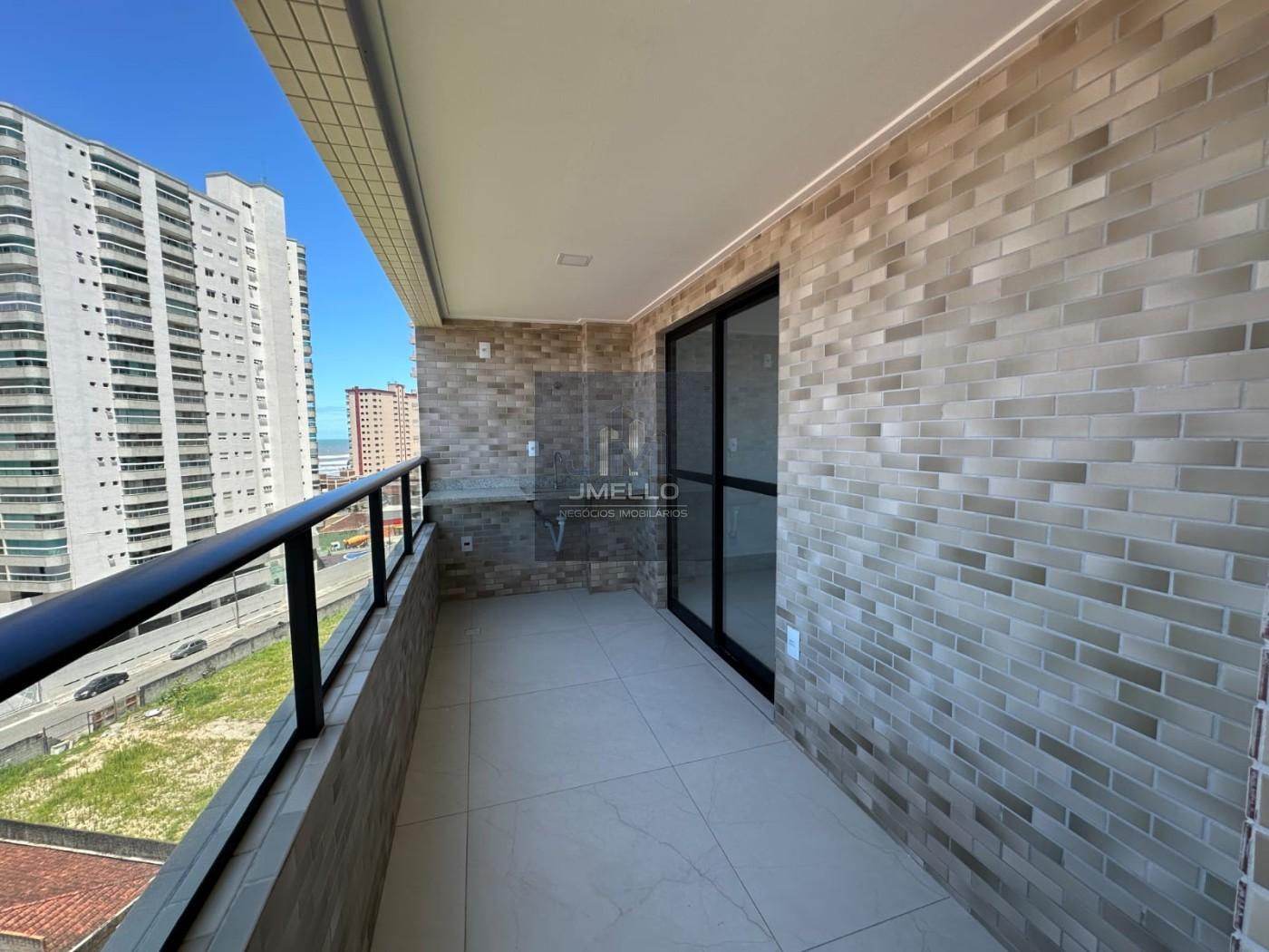 Apartamento para Venda em Praia Grande, Caiçara, 2 dormitórios, 1 suíte, 1 banheiro, 1 vaga