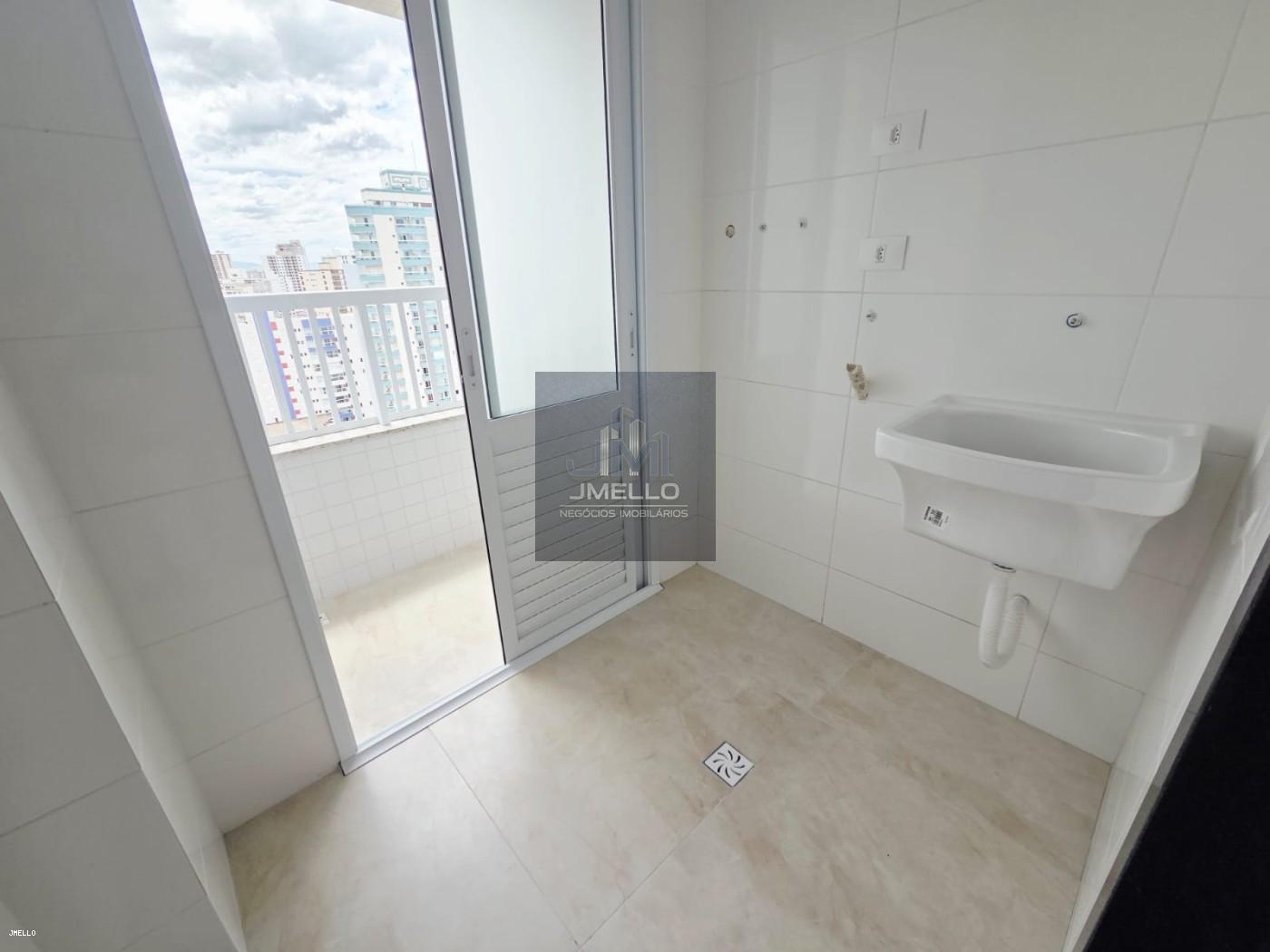 Apartamento para Venda em Praia Grande, Caiçara, 2 dormitórios, 2 suítes, 1 banheiro, 1 vaga