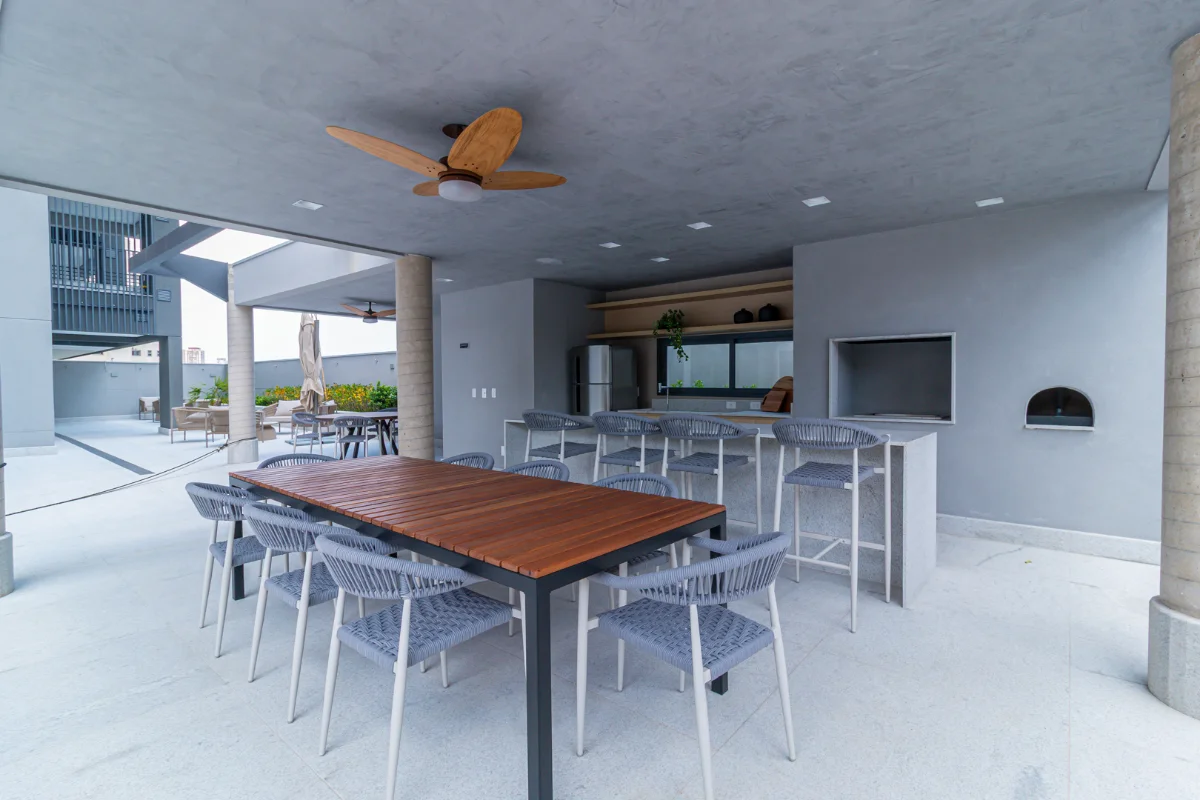Studio 37 m² | 650 m do metrô Ana Rosa