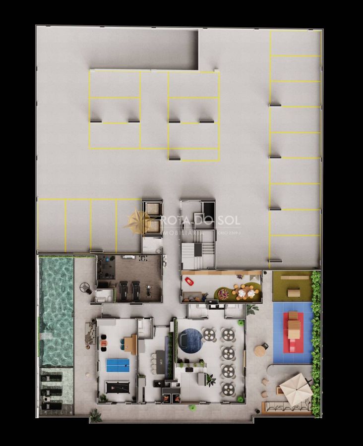 Vive La Vie Residence Apartamento Frente Rua 2 Quartos no Bairro Várzea Itapema SC — foto 25