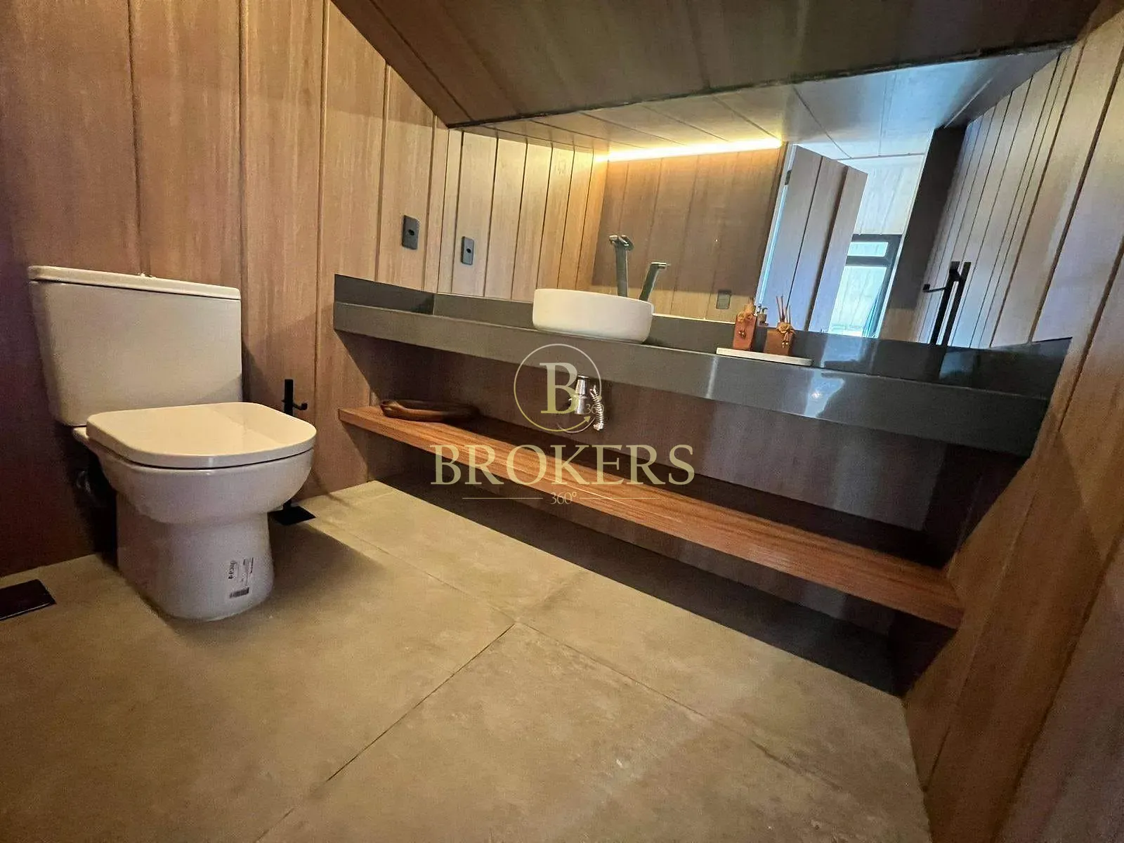 Moderna e sofisticada: Casa triplex no Alphaville com elevador, 5 suítes e terraço panorâmico por R — foto 22