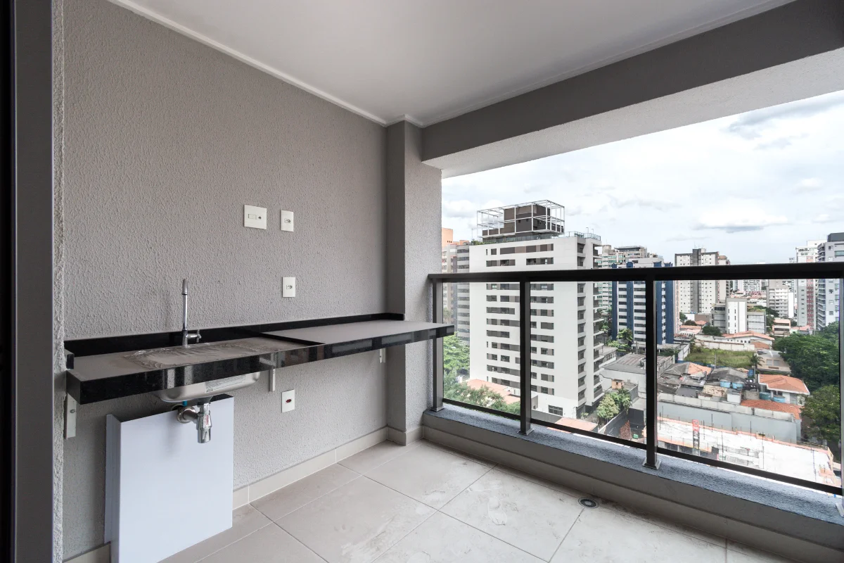 Apartamento 50 m² | 1 dormitório (suíte) | 350 m do metrô Santa Cruz
