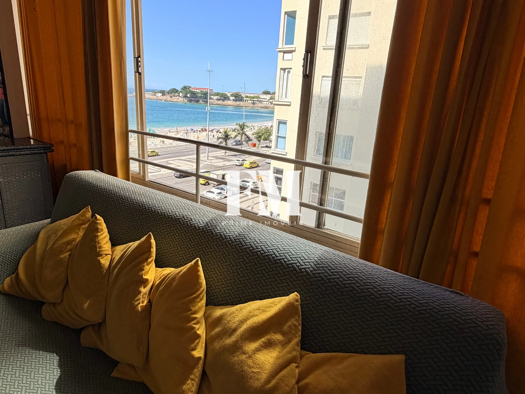 Apartamento de 1 suite à venda com vista mar exclusiva a 50m da areia em Copacabana com potencial i - foto 12