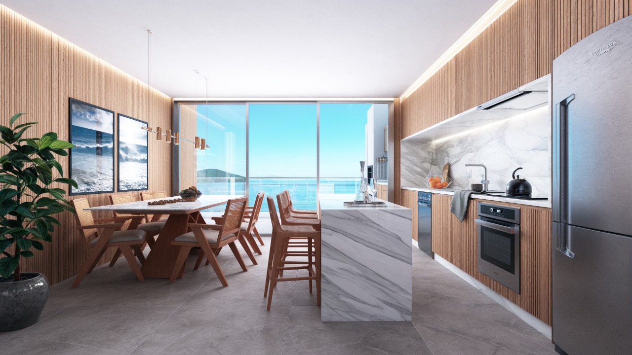 Apartamento à venda, 154 m² no Condomínio Enseada Palms em Ubatuba/SP.