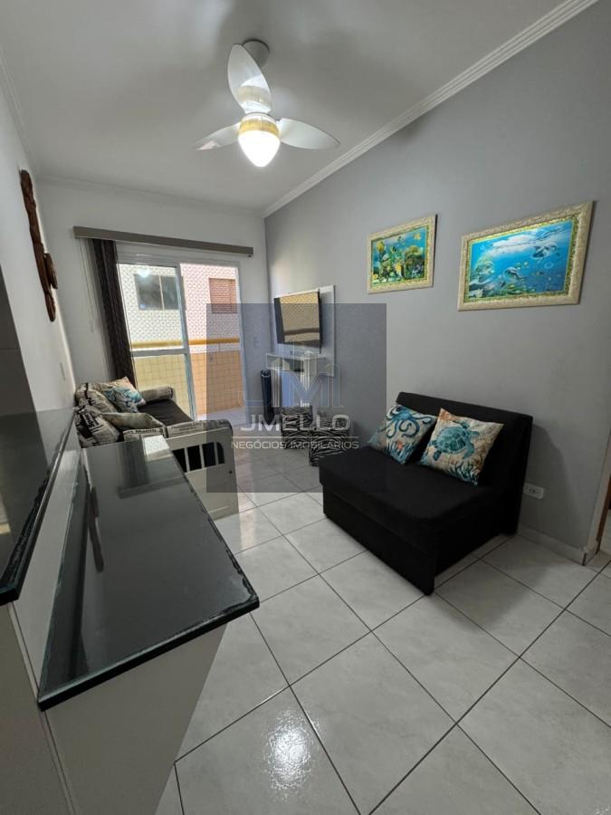 Apartamento para Venda em Praia Grande, Guilhermina, 1 dormitório, 1 banheiro, 1 vaga