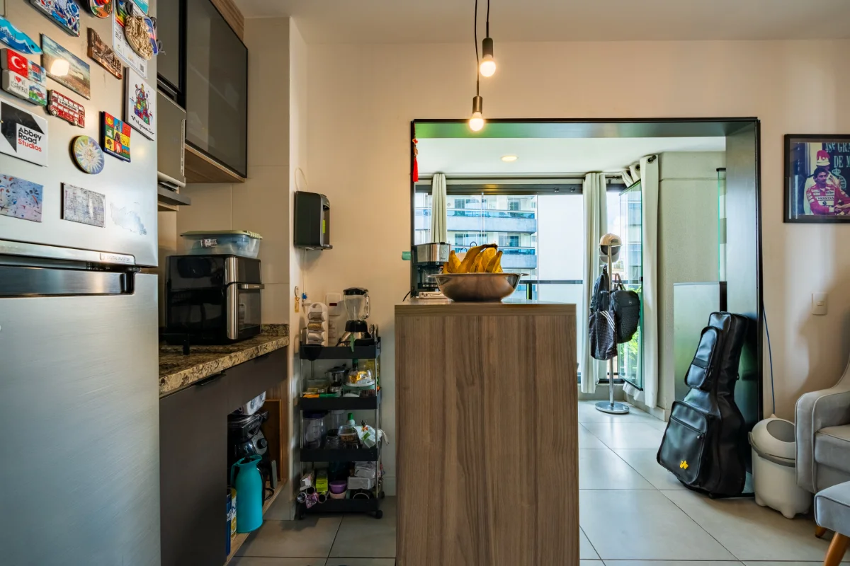 Studio mobiliado 43 m² | 700 m do metrô Praça da Árvore