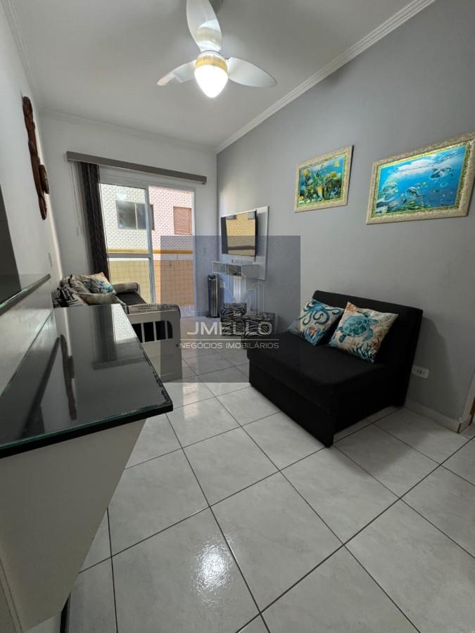 Apartamento para Venda em Praia Grande, Guilhermina, 1 dormitório, 1 banheiro, 1 vaga