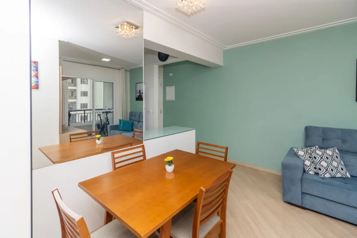 Apartamento 61 m² | 2 dormitórios | 700 m do metrô Saúde