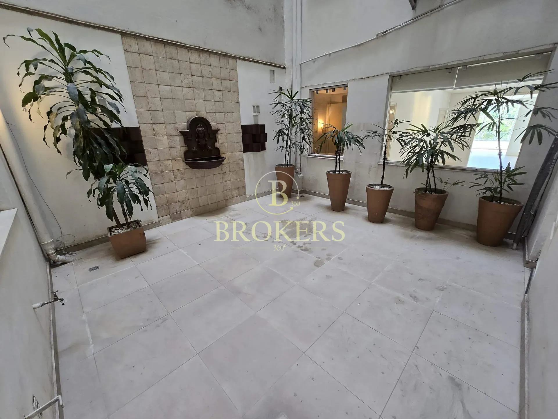 Apartamento garden à venda, Praia do Flamengo, varanda interna, salão em múltiplos ambientes, 3 qua