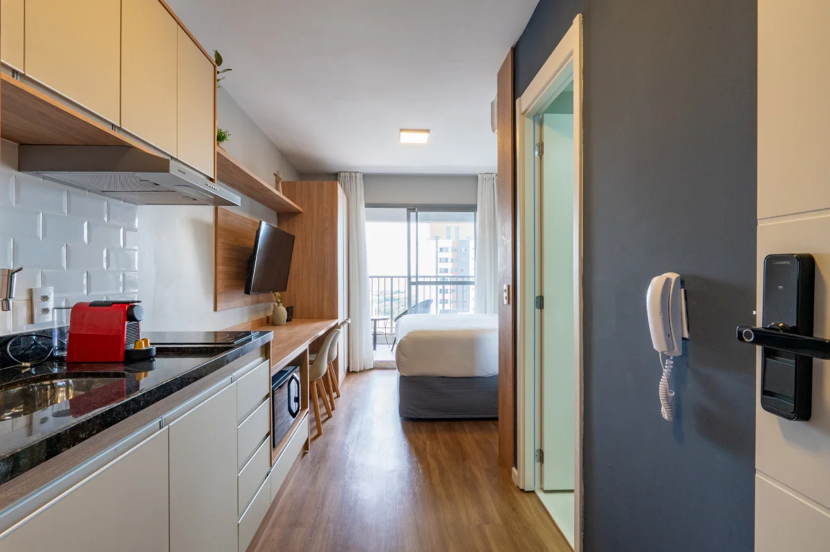 Studio 35 m² | 500 m do metrô Ana Rosa