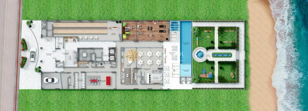 George VI Apartamento Frente Mar 4 Suítes Canto da Praia Itapema Sc — foto 27