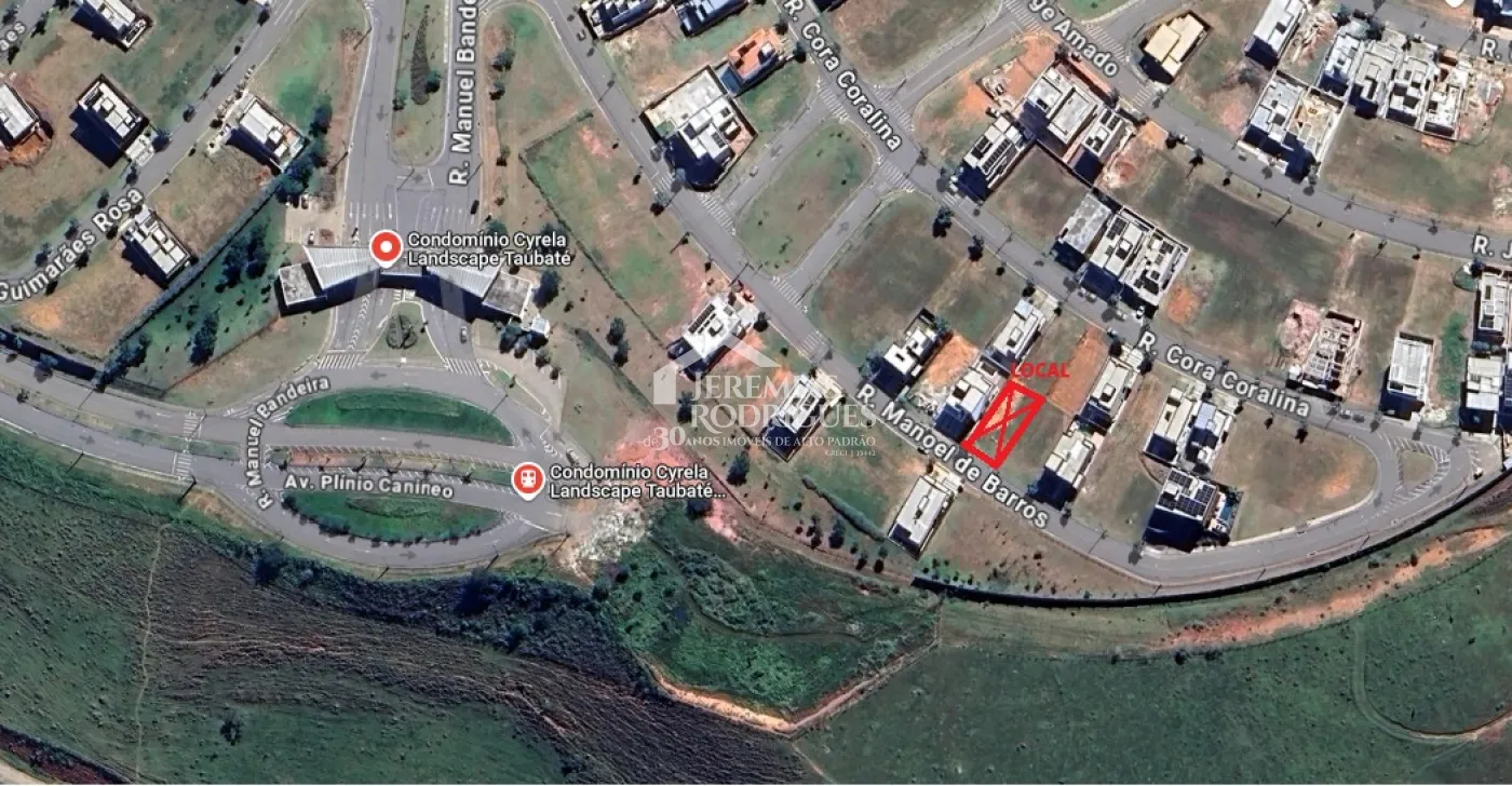Terreno com 307 m² - Condomínio Cyrela Landscape - Taubaté/SP.
