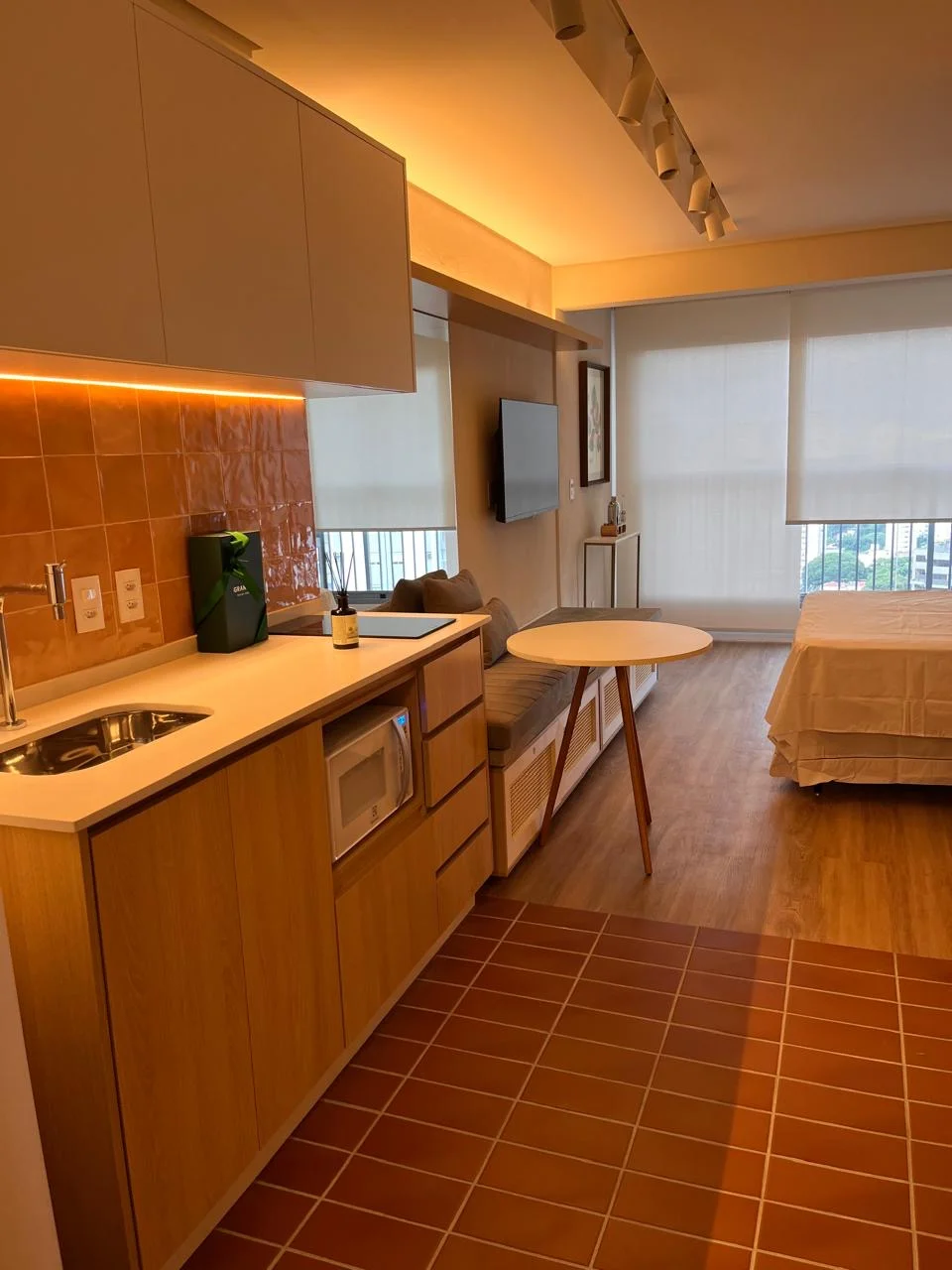 Vila Mariana | Studio mobiliado a 500 m do Metrô Ana Rosa | Cyrela