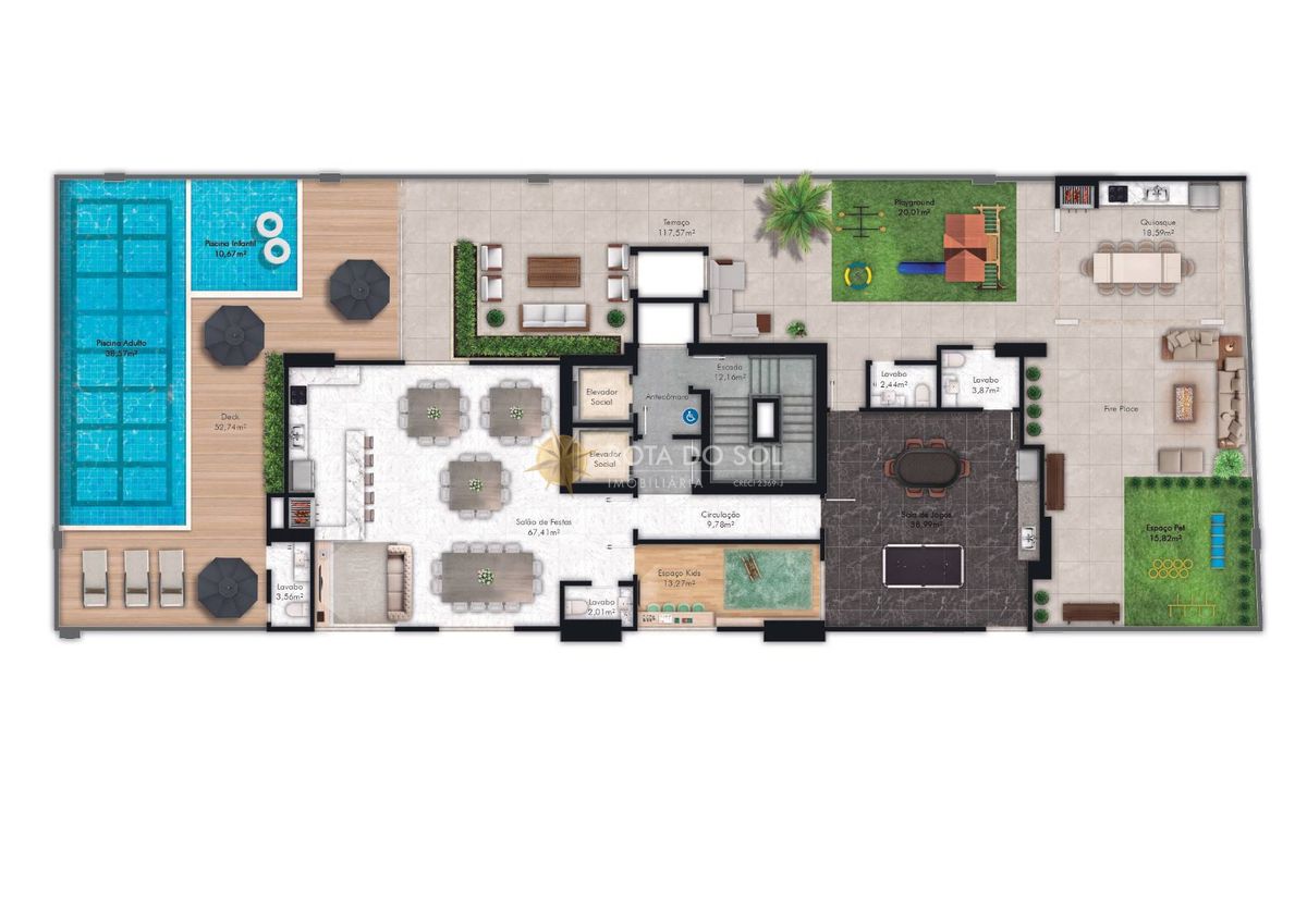 Palazzo Royale Duplex Quadra Mar 5 Suítes Meia Praia Itapema SC — foto 20